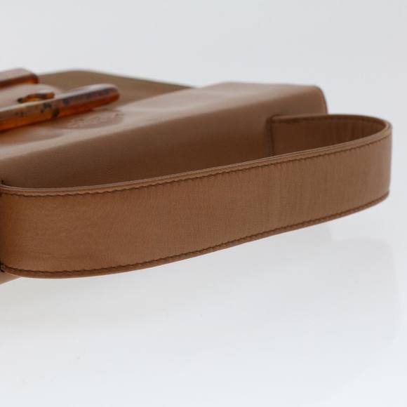PRADA Hand Bag Nylon Leather Brown Auth cl658 - Picture 7 of 16